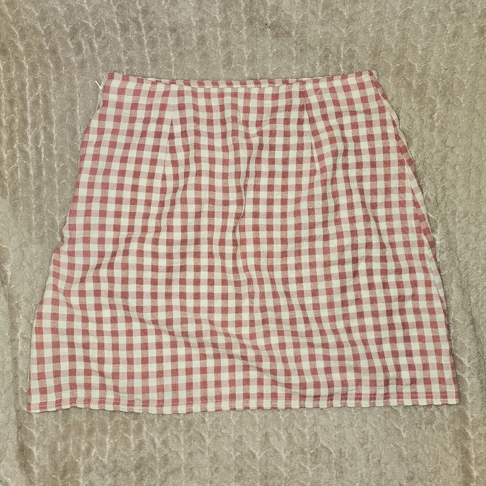 American Eagle Gingham Skirt sz S - Picture 3 of 6